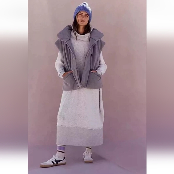 🆕 Free People Beach Aja Pullover Midi, XS - Picture 5 of 10